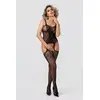 Image de Christine - Lace and Fishnet Seduction Bodystocking
