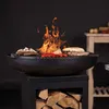 Image de Barbecue Pallas 4 Brûleurs En Acier Avec Plancha Fonte   Rangement Bois Intégré   Pour Soirées Au Jardin   Bbgrill