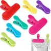 Image de Clips de Pâques colorés - Pack de sept pour une fermeture étanche
