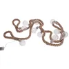 Image de Edm - Guirlande Lumineuse Led Avec Motif Ampoule Sur Ficelle De Jute - 10 Ampoules