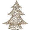 Image de Arbre 20 LED, décoration de Noël, 30 cm, doré