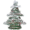 Image de Arbre De Noel En Rotin Avec Leds 40cm