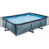 Image de Exit Toys - Piscine Exit Stone 300x200x65cm Avec Pompe Filtrante - Grise
