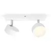 Image de Philips 8720169174764 Bracia Spot WH Spot de plafond/spot LED 11 W/1 100 lm 2 700 K blanc