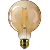 Image de Philips LED classic Lampe décorative or 25W E27 blanc chaud Globe