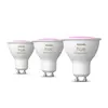 Image de Philips Hue white & Color ambiance Gu10 - Spot Connecté - (pack De 3)