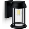 Image de Applique murale d'extérieur BELLINI E27 IP44 ronde noire Philips