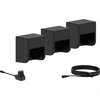Image de Applique extérieure LED Philips IP44 3x 1,5 W 180 lm 2700 K 24 V noir