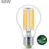 Image de Philips Classic LED-A-Label Lampe 60W E27 claire blanc chaud Lot de 3 [classe énergétique A] (929003623593)
