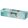 Image de Philips Spot de plafond/mural Idris, 2×, Spot pour rail, GU10, 2 ampoules, LED, 220-240 V, Noir