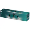 Image de Philips Spot plafond/mur Palms, 3×, Spot pour rail, E14, 3 ampoules, LED, 220-240 V, Noir