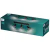 Image de Philips Spots plafonniers/muraux Sleet, 3×, Spot pour rail, E14, 3 ampoules, LED, 220-240 V, Noir