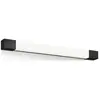 Image de Philips Applique murale Rover, à encastrer, 2700 K, IP44, noir