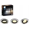 Image de Philips Hue White Amb.Milliskin Encastrable 3 lamelles aluminium 3x350lm