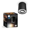 Image de Philips Hue White ambiance Pillar Single Spot Light, Extended, Smart Spot Light, Bluetooth/Zigbee, Black, LED, Metal, GU10