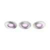 Image de Philips Hue white & Color ambiance Pack De 3 Spots À Encastrer Xamento - Argent