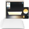 Image de Philips Hue Aurelle Plafonnier Carré Grand (blanc) Lumière Blanche Chaude À Froide - Comprend 1 Variateur De Lumière - White Ambiance