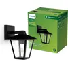 Image de Applique Kinno Noire éclairage Extérieur Bas - Philips