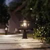 Image de Philips Lampadaires / chemins lumineux Kinno, 25 W, E27, sans ampoule, Borne d'extérieur, Noir, Métal, IP44, Jardin, Terrasse, I