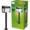 Image de Philips Lampadaires / Éclairage d'allée Ezra, 1,8 W, Noir, Plastique, IP44, III, Contemporain, Jardin, Terrasse