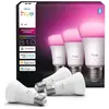 Image de Philips Hue White and Color ambiance A60   ampoule connectée à culot E27   810, Bluetooth/Zigbee, LED, E27, A19, 1000 K, 20000 K