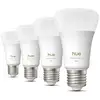 Image de Ampoule LED A60 E27 Philips Hue A60 White Ambiance 6W 810 lm Dimmable Bluetooth Zigbee Blanc - Neuf