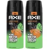 Image de Axe Jungle Fresh Déodorant pour hommes Palm Leaves & Amber Scent, 150 ml