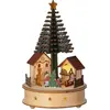 Image de Maison Microled Noël Scène Animée Lumineuse Musicale - Lumineo