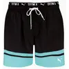Image de Maillot De Bain Homme Puma, Color Block, Noir 93884403 R S