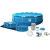 Image de Piscine debout Avenli Steel Pro 305 x 76 cm - Ensemble complet avec pompe