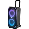 Image de Fresh 'n Rebel Party Speaker Large with Trolley Enceinte portable Bluetooth avec effets lumineux, IPX4 résistant aux projections d'eau