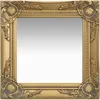 Image de Miroir Mural Style Baroque 40x40 Cm Doré Vidaxl