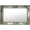 Image de Miroir Mural Style Baroque 60x40 Cm Argenté