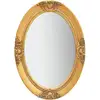 Image de Miroir Mural Style Baroque 50x70 Cm Doré