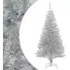 Image de Vidaxl Sapin De Noël Artificiel Avec Support Argenté 150 Cm Pet