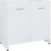 Image de vidaXL Armoire de salle de bain blanche 60x33x61 cm Bois composite