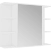 Image de vidaXL Armoire de toilette blanche 80x20,5x64 cm Bois composite