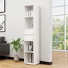 Image de Bibliothèque Blanc 36x30x171 Cm Bois D'Ingénierie Vidaxl
