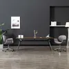 Image de Vidaxl Chaises Pivotantes À Manger Lot De 2 Gris Tissu