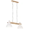 Image de vidaXL Lampe à suspendre style industriel 25 W blanc 109 cm E27