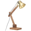 Image de vidaXL Lampe de bureau style industriel laiton rond 58x18x90 cm E27