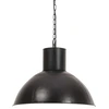 Image de vidaXL Lampe à suspendre 25 W noire ronde 48 cm E27