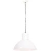 Image de vidaXL Lampe à suspendre 25 W blanc rond 48 cm E27