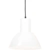 Image de vidaXL Lampe à suspendre 25 W blanc rond 28,5 cm E27