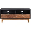 Image de Armoire TV 100x35x45 cm acacia massif et MDF
