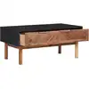 Image de vidaXL Table basse 90x50x40 cm acacia massif et MDF