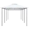 Image de vidaXL Pavillon 600x298x270 cm Blanc 180g/m