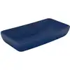 Image de vidaXL Lavabo de luxe Rectangulaire Mat Bleu foncé 71x38 cm Céramique