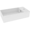 Image de vidaXL Lavabo de salle de bains avec trop-plein Céramique Blanc mat