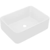 Image de vidaXL Lavabo de luxe blanc mat 41x30x12 cm Céramique